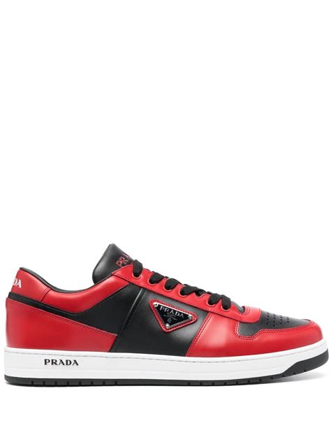 Prada Downtown Logo Low Top Sneaker (Men) 